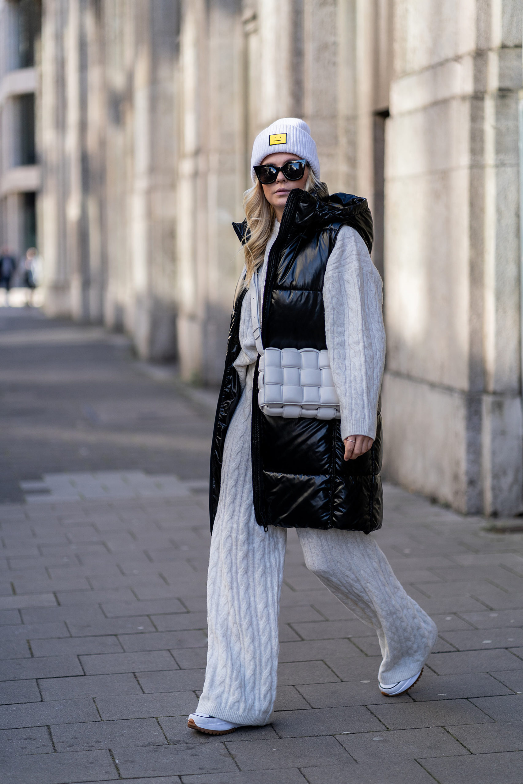 düsseldorf fashion blogger streetstyle outfit strick-set h&m sunnyinga