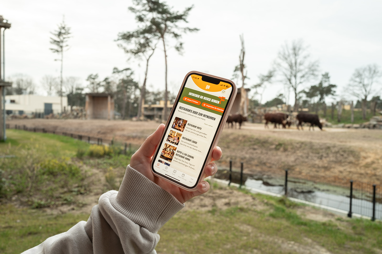 beekse bergen app smartphone safari park niederlande sunnyinga