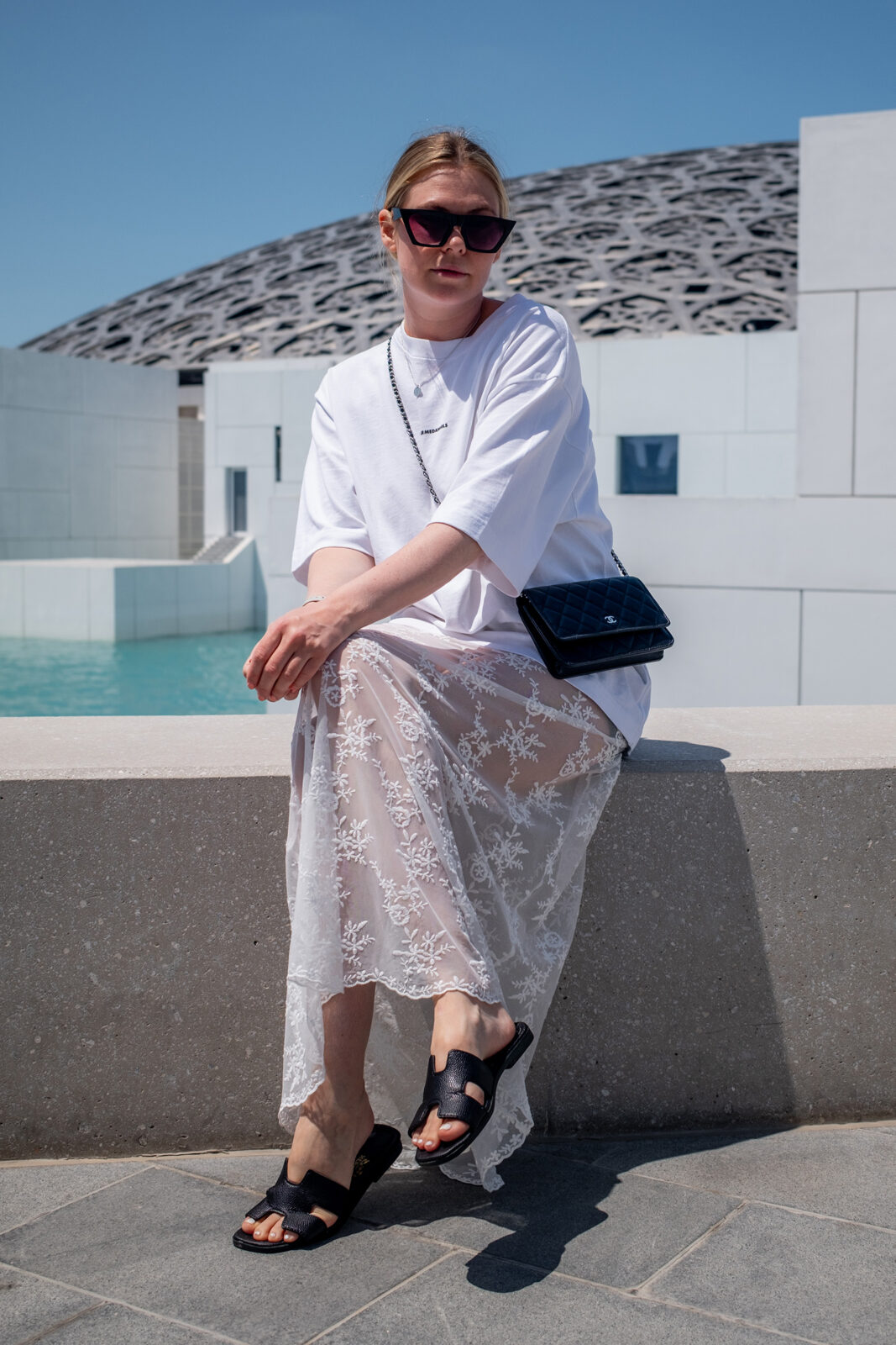 abu dhabi outfit louvre sunnyinga fashion influencer