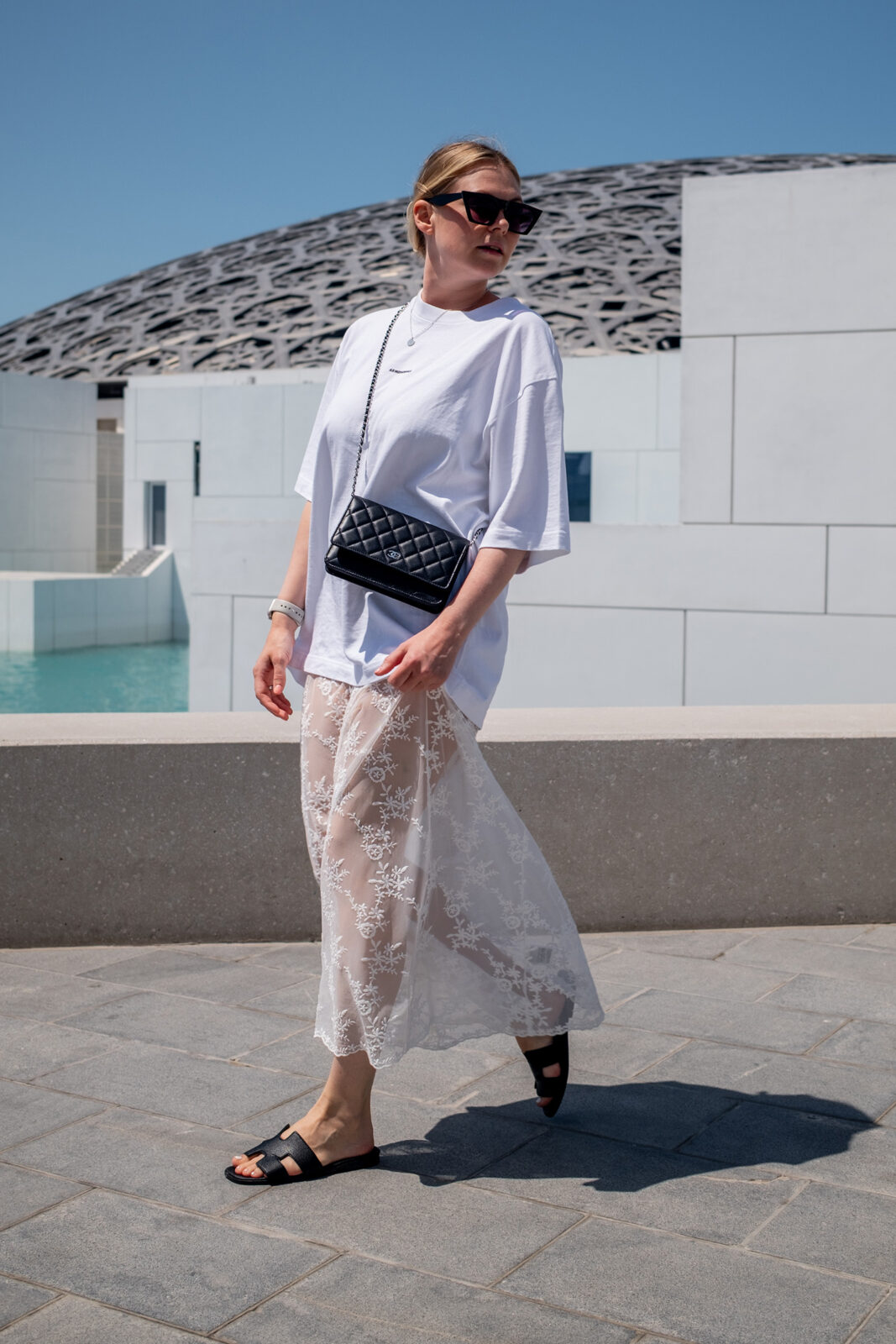 spitzenrock weiß trend sommer outfit urlaub sunnyinga