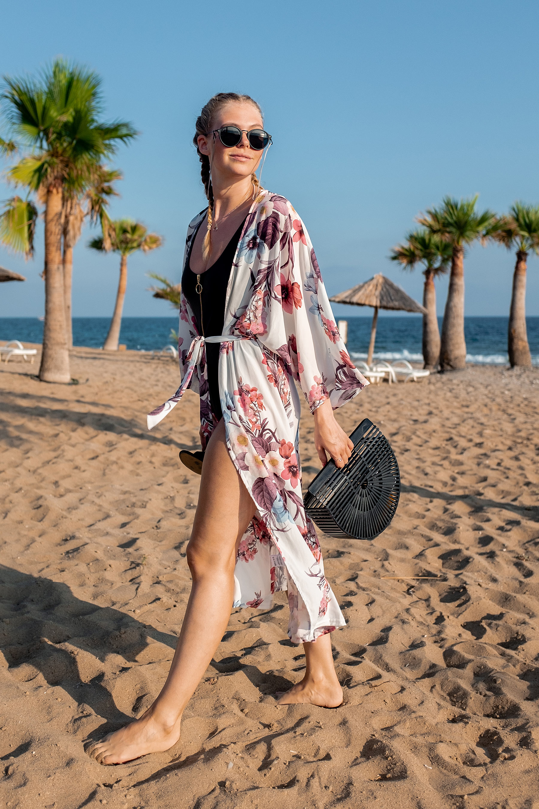 outfit kimono modeblog strand look sunnyinga