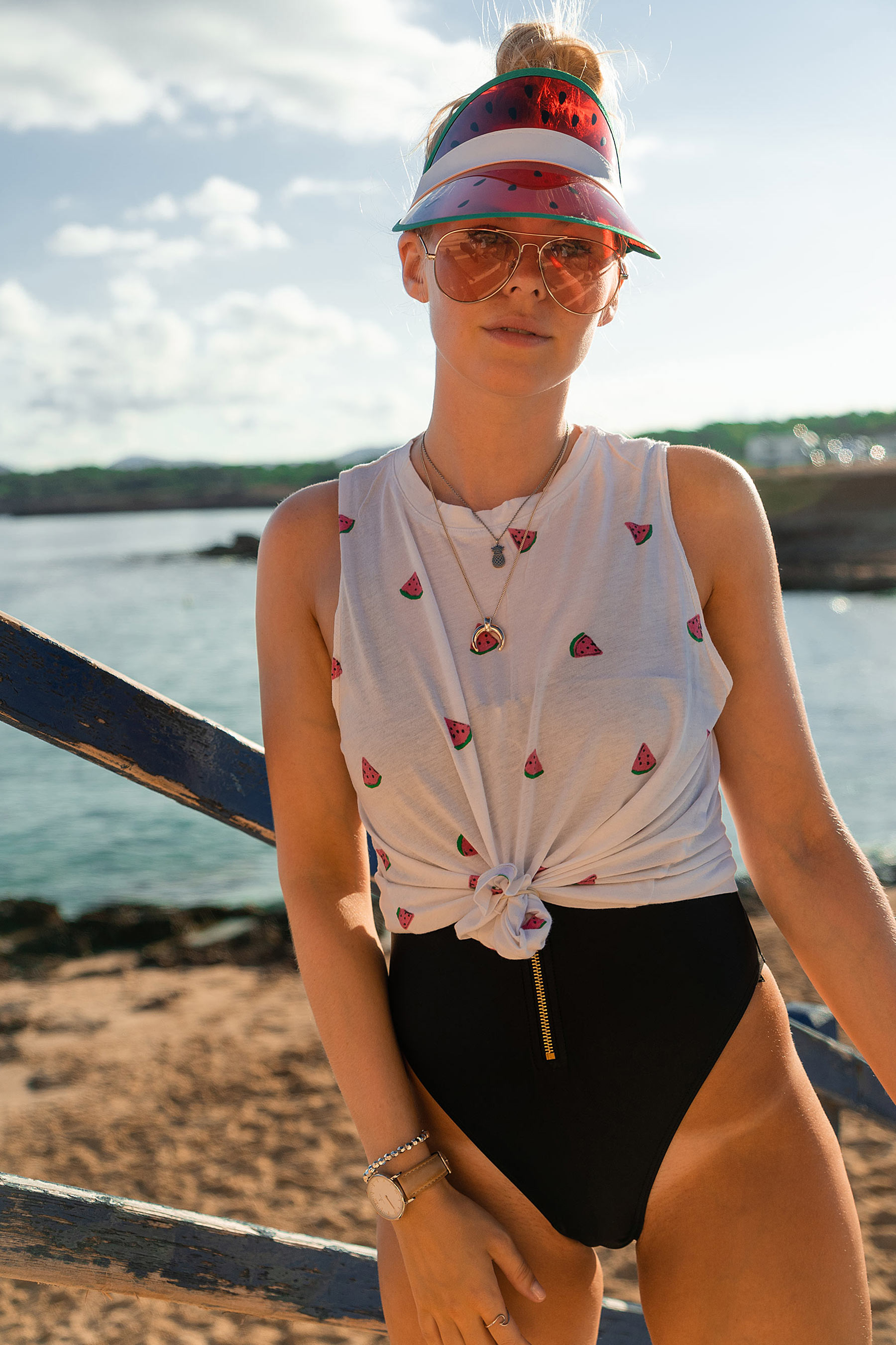 sunnyinga badeanzug melonen shirt fashion blogger