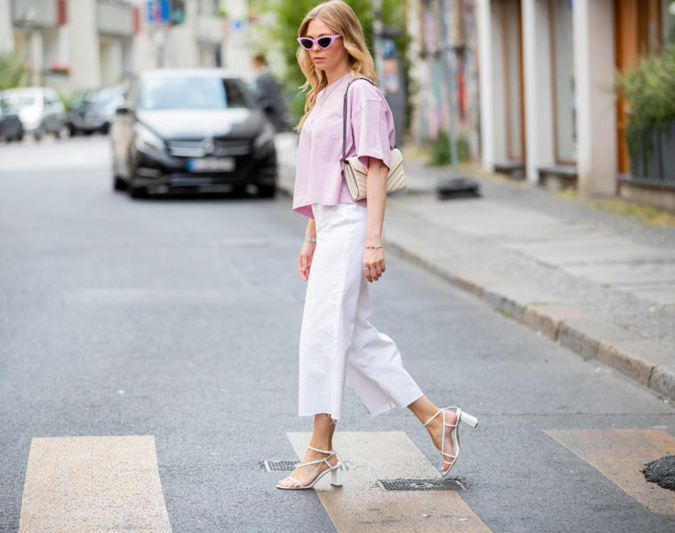 weisse denim culotte sandalen mit absatz fashion blogger inga brauer sunnyinga
